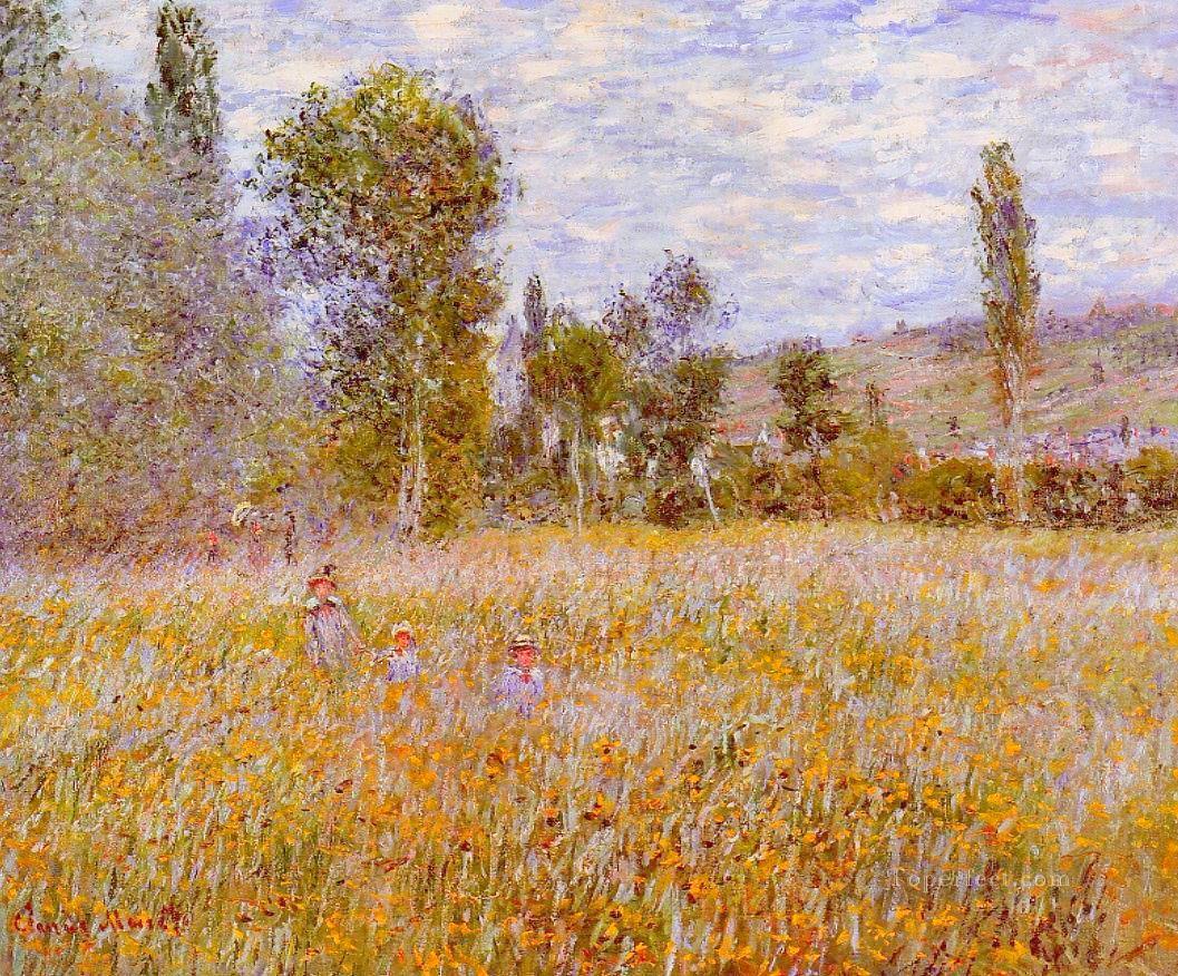 Un prado Claude Monet Pintura al óleo